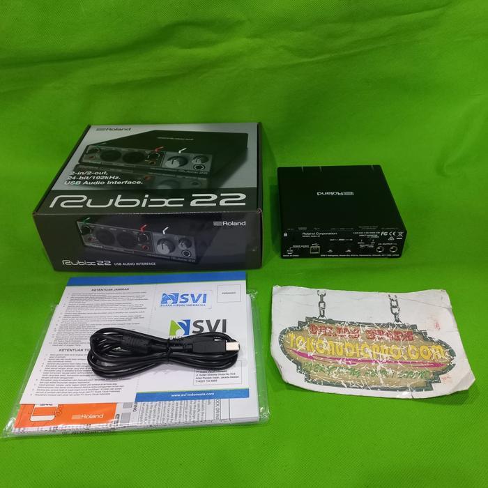 Roland Rubix 22 Usb Audio Interface Soundcard Roland Rubix22 Co