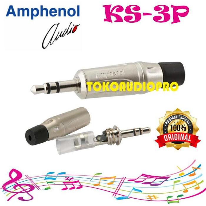 Amphenol Ks3P Jack Mini Stereo Akai Amphenol Ks-3P Trs 3.5Mm Co