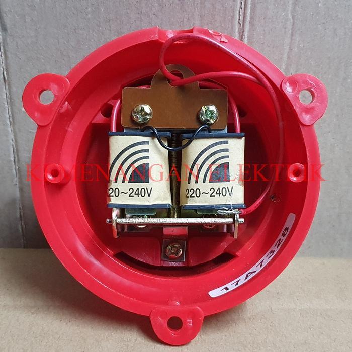 Best Seller Ewig Round Bell / Bel Kring / Alarm 3" 75Mm / Bel Sekolah Pabrik Original