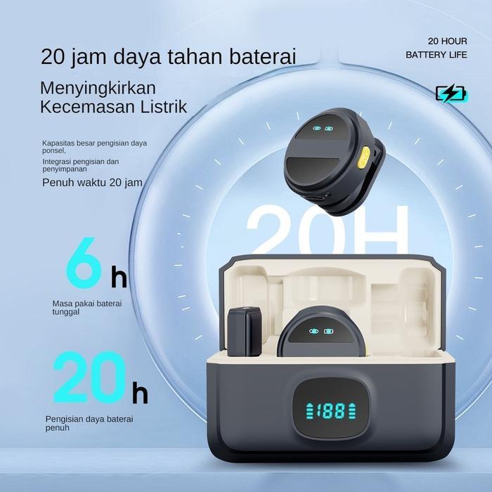 Wireless Clip on Mic Microphone Dual Mikrofon Wireless Mikrofon hp Lavalier Microphone wireless Plug