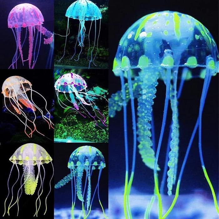 Hiasan akuarium ubur ubur aquarium hiasan ubur ubur jellyfish
