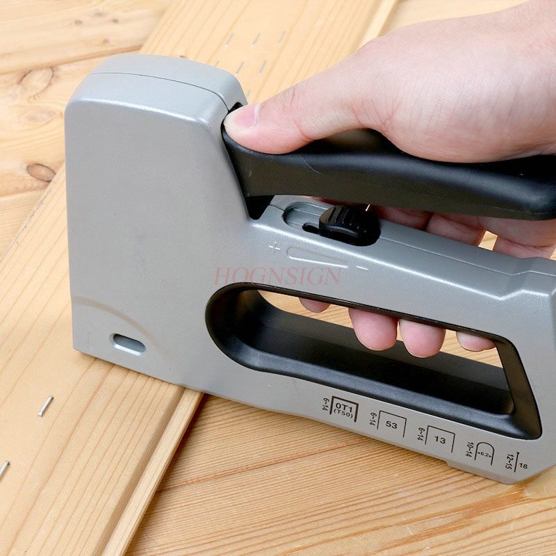 Heavy duty, powerful manual nail gun, three purpose code nail gun, air nail gun, U-shaped door type,