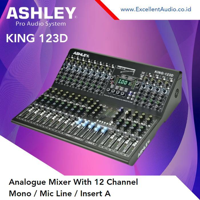 Mixer Audio analogue ASHLEY KING 123D 12 Channel Mixer