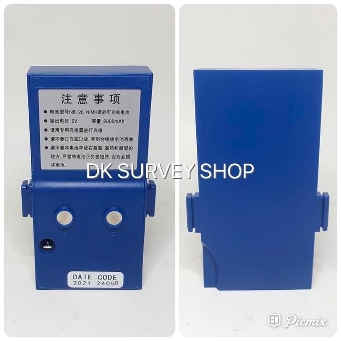 Battery Nb28 Total Station Spectra Focus 2 / Baterai Ts Nb-28 Focus2