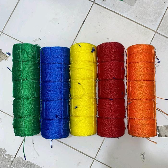 Tali Tambang 2 Mm 500 Meter Paket 1 Bandel / Tali Tampar / Tali Layangan / Tali Dadung / Tali