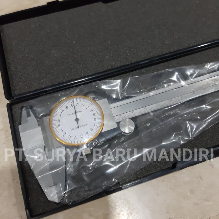SIGMAT / SIKMAT JARUM / DIAL CALIPER 6 INC INCH (150MM) JANGKA SORONG