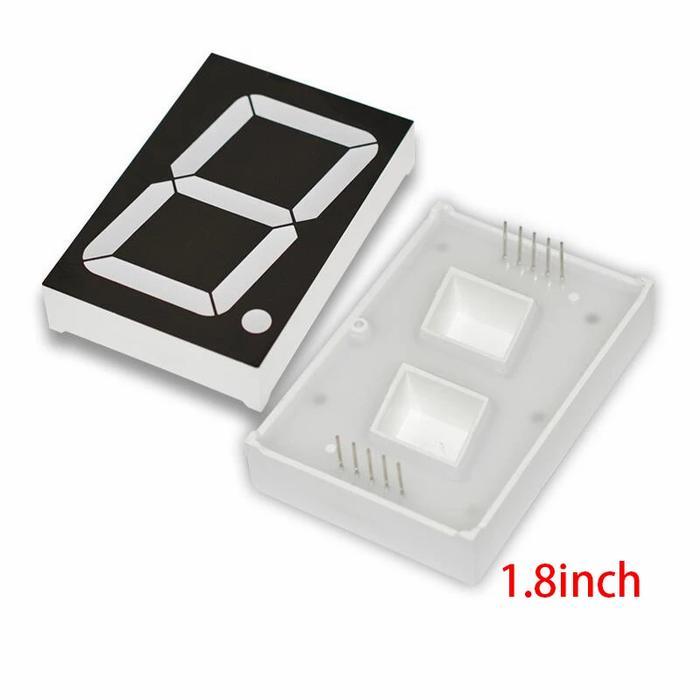 1.8" Seven Segment Display 1 Digit 7-Segment 1,8 Inch Led Digital Tube Co