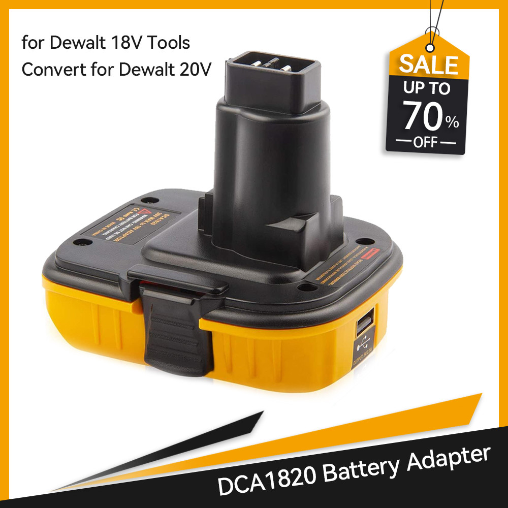 Baru DCA1820 20V Battery adapter for Dewalt 18V Tools Convert for Dewalt 20V Lithium Battery DC9096 