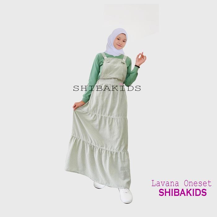 SHIBAKIDS LAVANA GAMIS ANAK / DRESS KATUN OVER ALL SETELAN BAJU KODOK / BAJU KODOK / PAKAIN MUSLIM