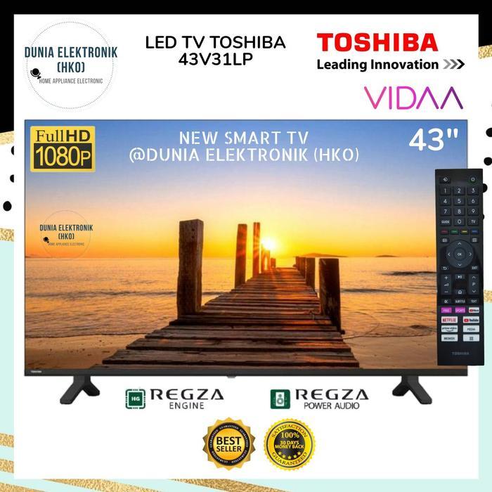 TOSHIBA 43V31LP Smart TV 43 Inch Toshiba 43v31lp Smart Vidaa HDR FHD