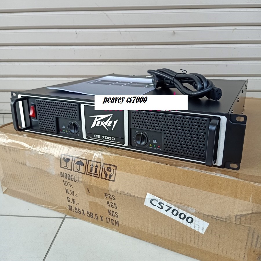 NEW MODEL Power Amplifier Peavey CS7000 / CS 7000 GRADE A++