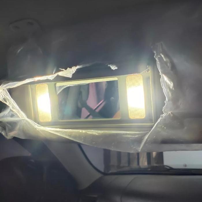 ARSY LED Lampu Sunvisor Cermin TV LCD plafon Mobil Car