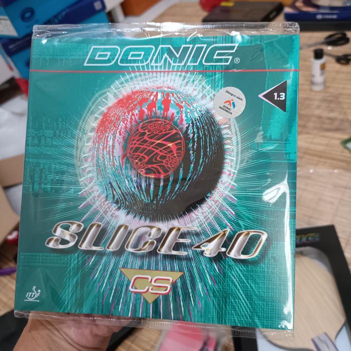 KARET TENIS MEJA DONIC SLICE 40 CS ORIGINAL