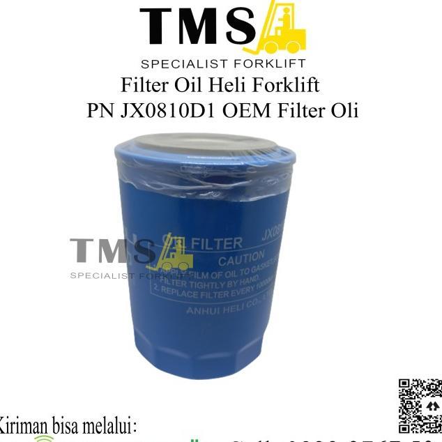 Filter Oil Heli Forklift Pn Jx0810D1 Oem Filter Oli