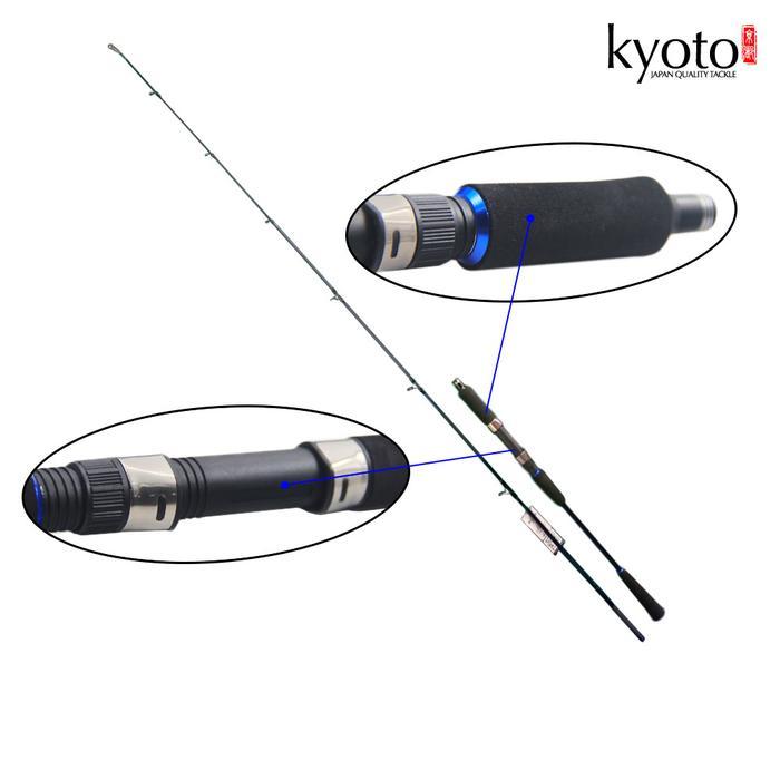 joran Kyoto Grand Jigger Spinning Rod Murah Sambungan Bawah