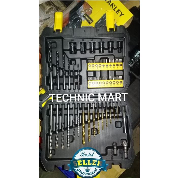 Paket Mata Bor Titanium Stanley Aksesoris Mata Obeng Set