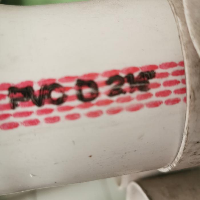 PIPA RUCIKA 2-1/2 INCH 1 METER