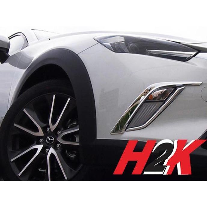 AKSESORIS CX3 - COVER FOG LAMP CHROME MAZDA CX-3