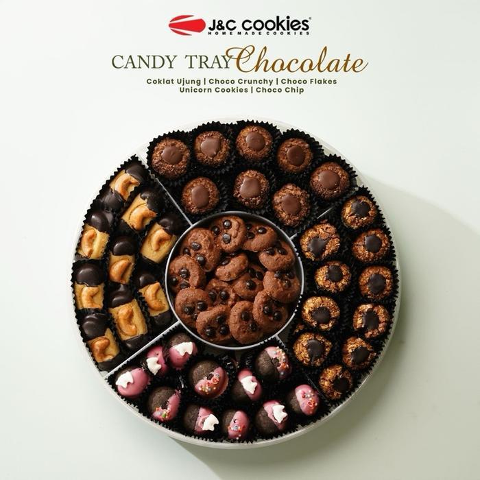 Candy Tray JnC cookies free Paper Tray
