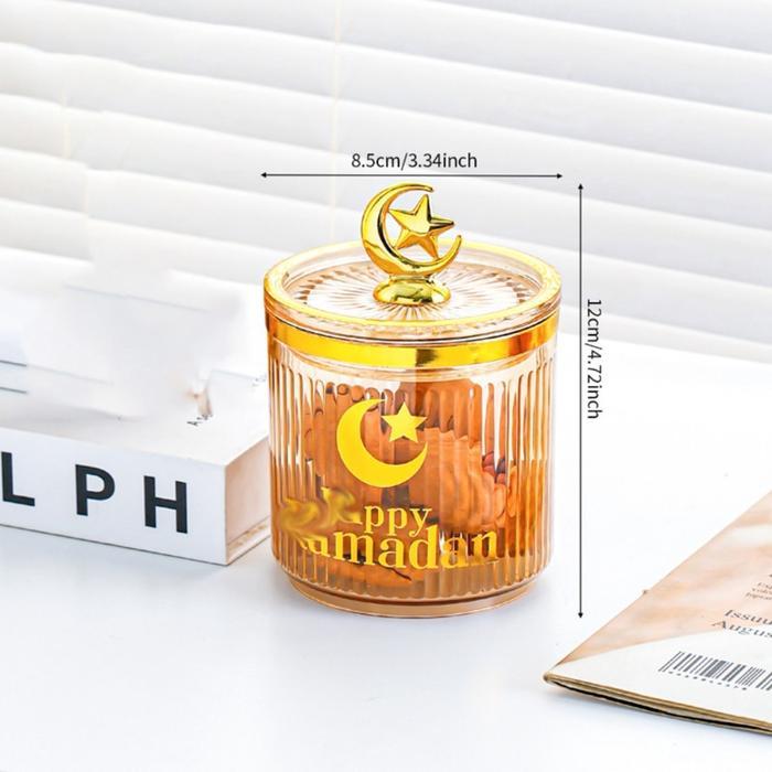 Toples Penyimpanan Permen Snack/Toples Plastik Cylinder/Toples Aesthetic Mewah/Toples Hari