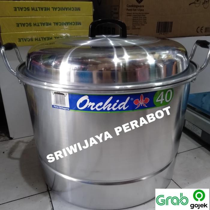 Panci Dandang/ Panci Kukus/ Panci Serbaguna Orchid 40 Cm