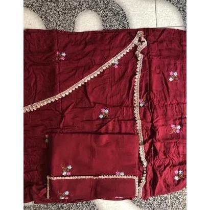 MUKENA ANAK TANGGUNG RAYON BORDIR MELATI