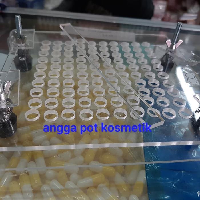 CETAKAN KAPSUL / TATAKAN ALAT TEMPAT ISI KAPSUL UKURAN 00, 0, 1