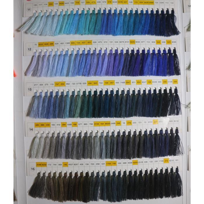 "New" Benang Jahit Extra Warna Campur Satu Lusin