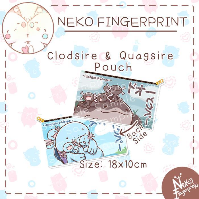 Stok Baru Clodsire & Quagsire Pouch