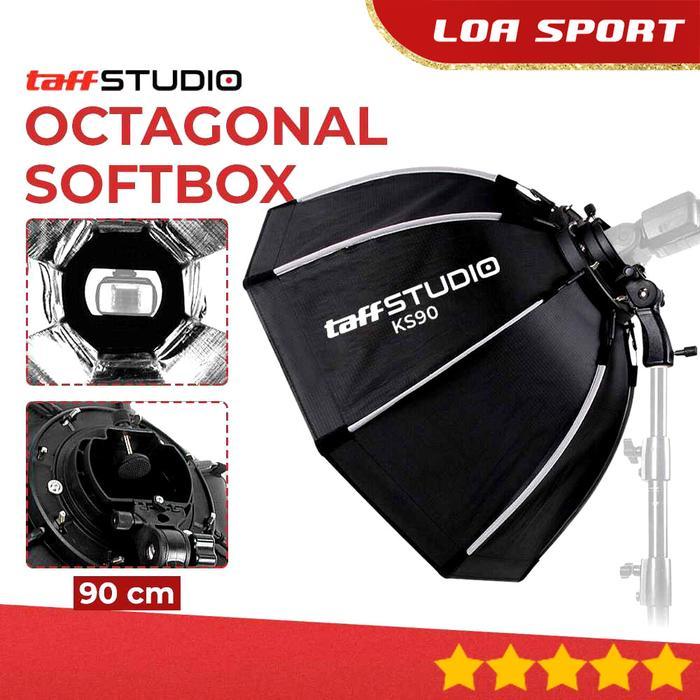 Payung Reflektor Lampu Flash Fotografi Diffuser Lighting Studio 90 Cm