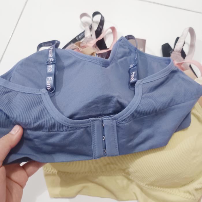 Bra Rajut Wanita Remaja Dewasa Tanpa Kawat Bra Bh Wanita Rajut Kait Co