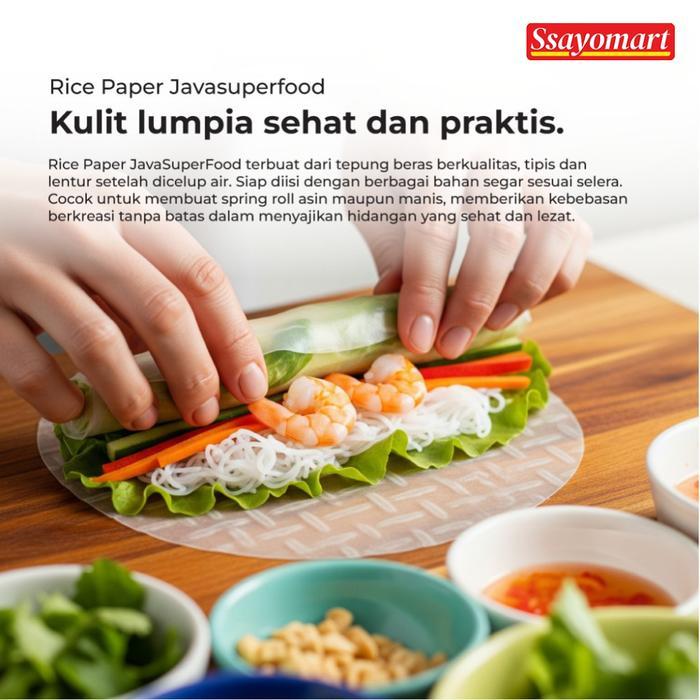 [] HALAL Rice Paper / Banh Trang High Quality Rice Paper 22cm / Kulit Lumpia Vietnam Rice Paper /