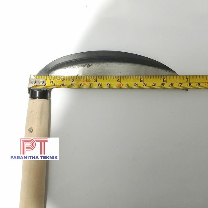 Sabit Arit Baja Hitam / Pisau Arit Sabit Lengkung Asli Import Co