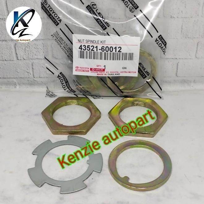 Nut Spindle Kit Toyota Hartop 1F