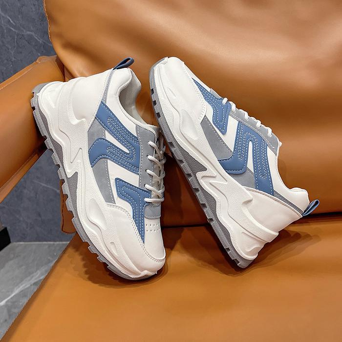 Aerostreet.Shoes - Tuta Jihyo Sepatu Wanita Sport D618 Sneakers Shoes Casual Cewek Olahraga Kasual