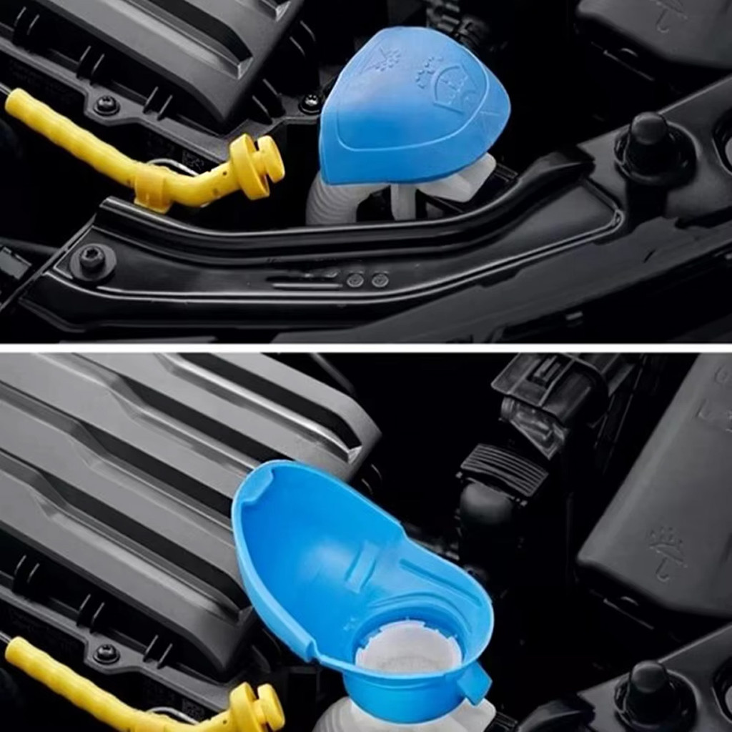 YONGRUN 1/2/5/10PCS WINDSHIELD WASHER FLUID TANK FUNNEL COVER 6V0955485 000096706 IS SUITABLE FOR