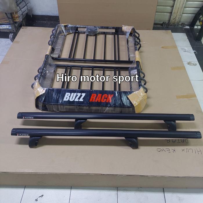 paket buzz rack dan cross bar platinum all new pajero - M23 Auto ACC