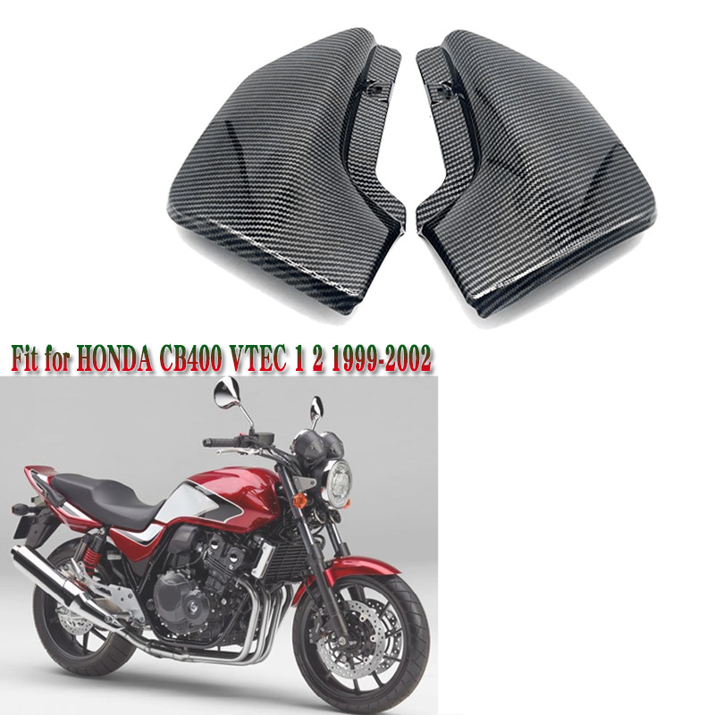 Fit for HONDA CB400 VTEC 1 2 1999-2001 Motorcycle Carbon Fiber Paint Side Panel Fairings Body Cover 