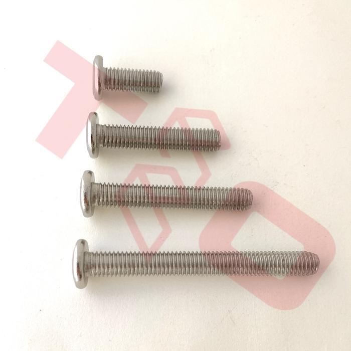 "New" Baut JCBC M8x20 Stainless - Baut Knockdown M8 x20 SS - Baut 8mm SS