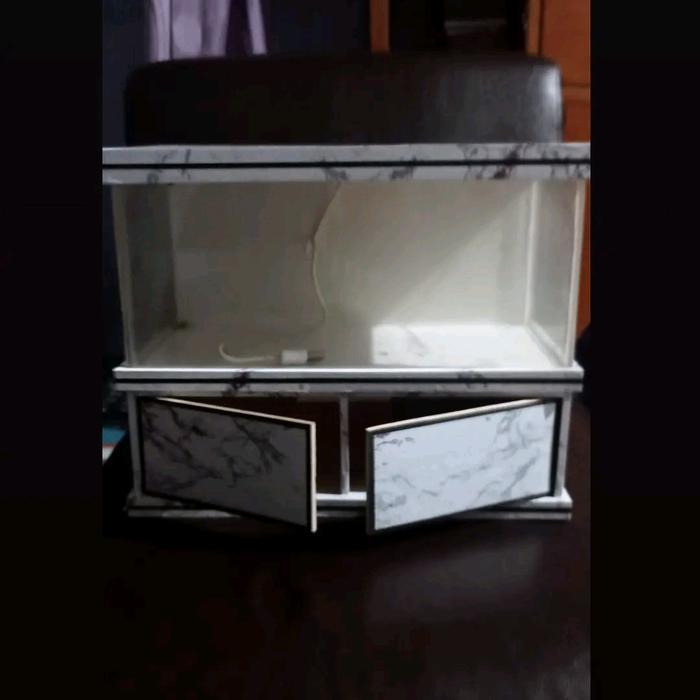 aquarium mini 1set 30x25x20 AKRILIK