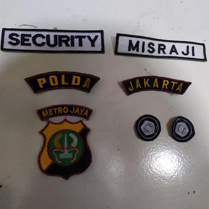 Atribut bet satpam pdh pdl