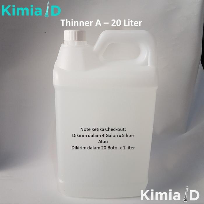 Thinner A 20 Liter Thinner A Special 20 Liter Thinner A Cuci Tiner A Co