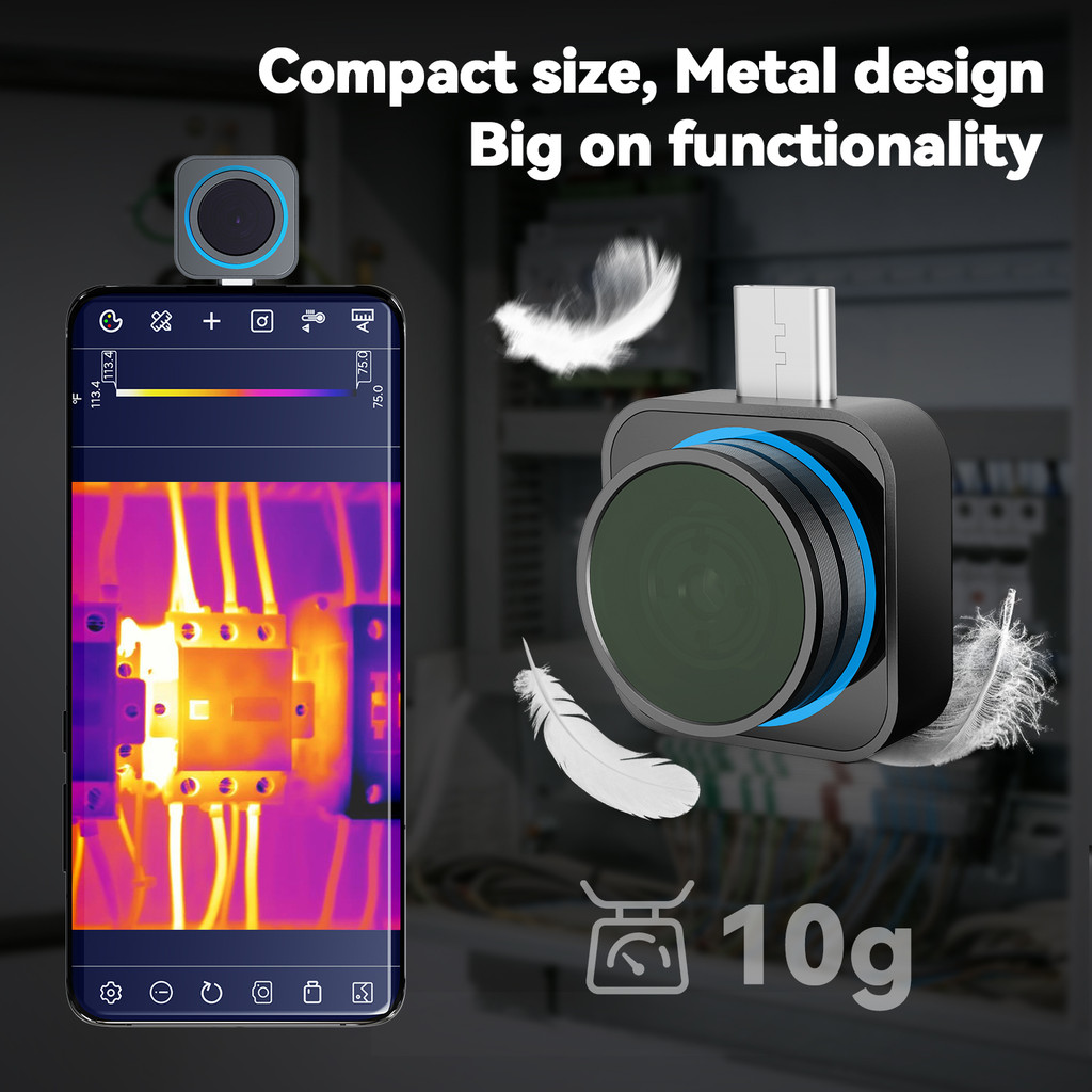 MILESEEY TI256i Thermal Camera 256*192 ,Thermal Imaging Camera for Android,infrared thermal camera