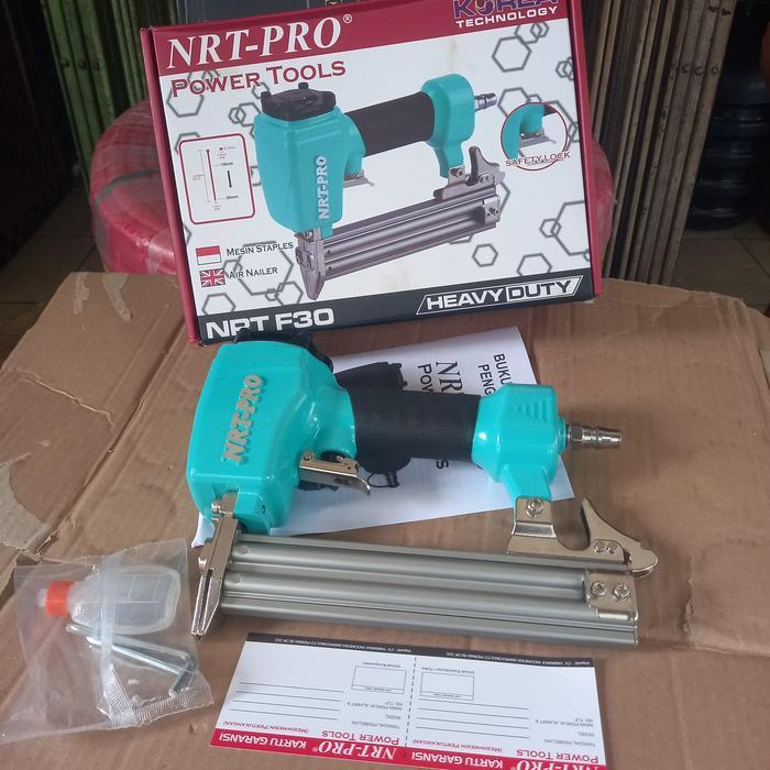 Nrt Pro Mesin Tembak Paku Lurus F30 / Mesin Air Nailer F30 Nrt-Pro