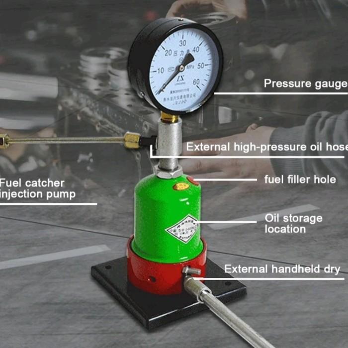 Injector Nozzle Pressure Tester Mobil Calibrator Alat Tester Injektor Injeksi Mobil