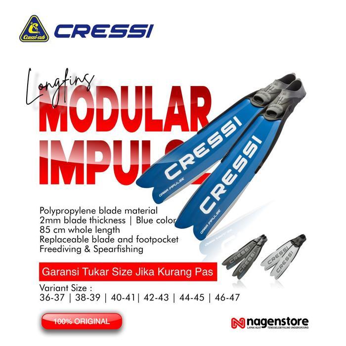 Cressi Gara Modular Impulse Freedive Freediving Long Fins longfins