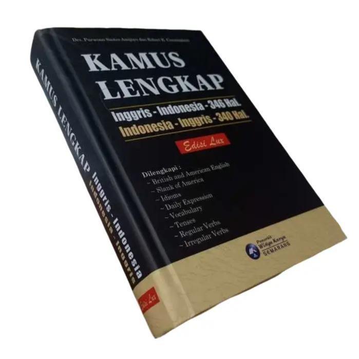 Kamus Bahasa Inggris Edisi Lux Lengkap Hardcover Kamus Hitam Widyakarya