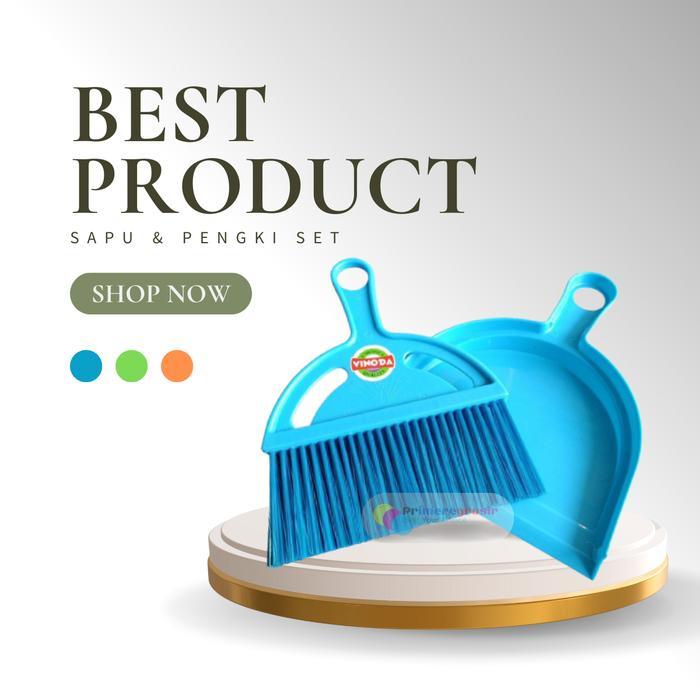 Serok Sampah Plastik dan Sapu Mobil / Serokan Sampah Kecil Cikrak