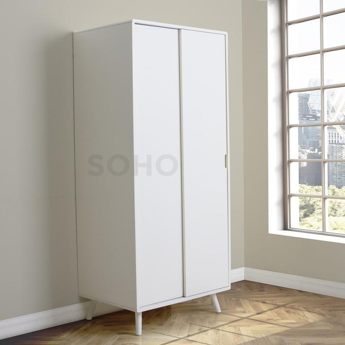 SOHO.ID Flip Wardrobe Sliding - Lemari Pakaian Geser Minimalis