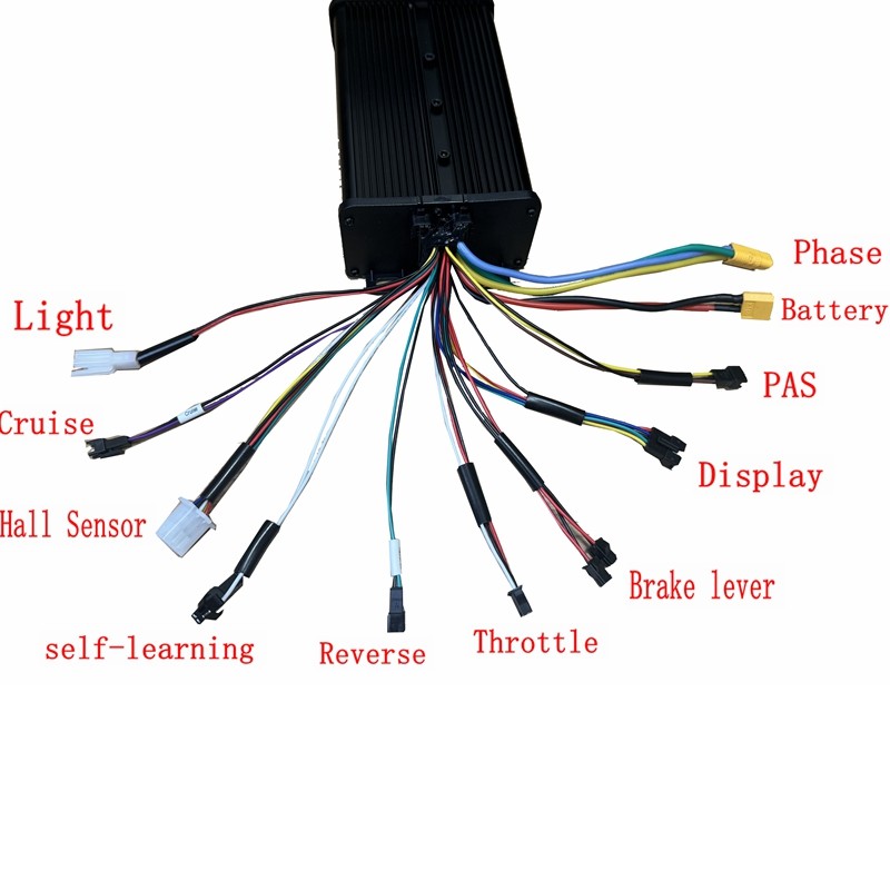 NBpower 48-72v 2000W Fat Bike Kit Front 135mm/Rear 170mm/190mm EBike Hub Motor Electric Bicycle